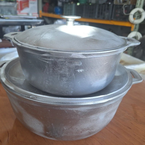 قابلمه چدن روسی (آلومینیوم) سایز کوچک