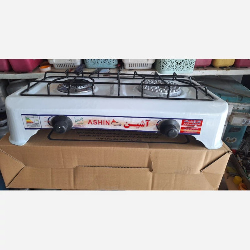 اجاق گاز رومیزی دو شعله آشین